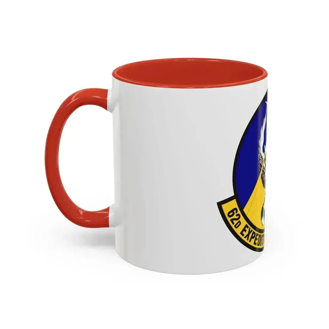 62d Expeditionary Reconnaissance Squadron (U.S. Air Force) Accent Coffee Mug - Go Mug Yourself