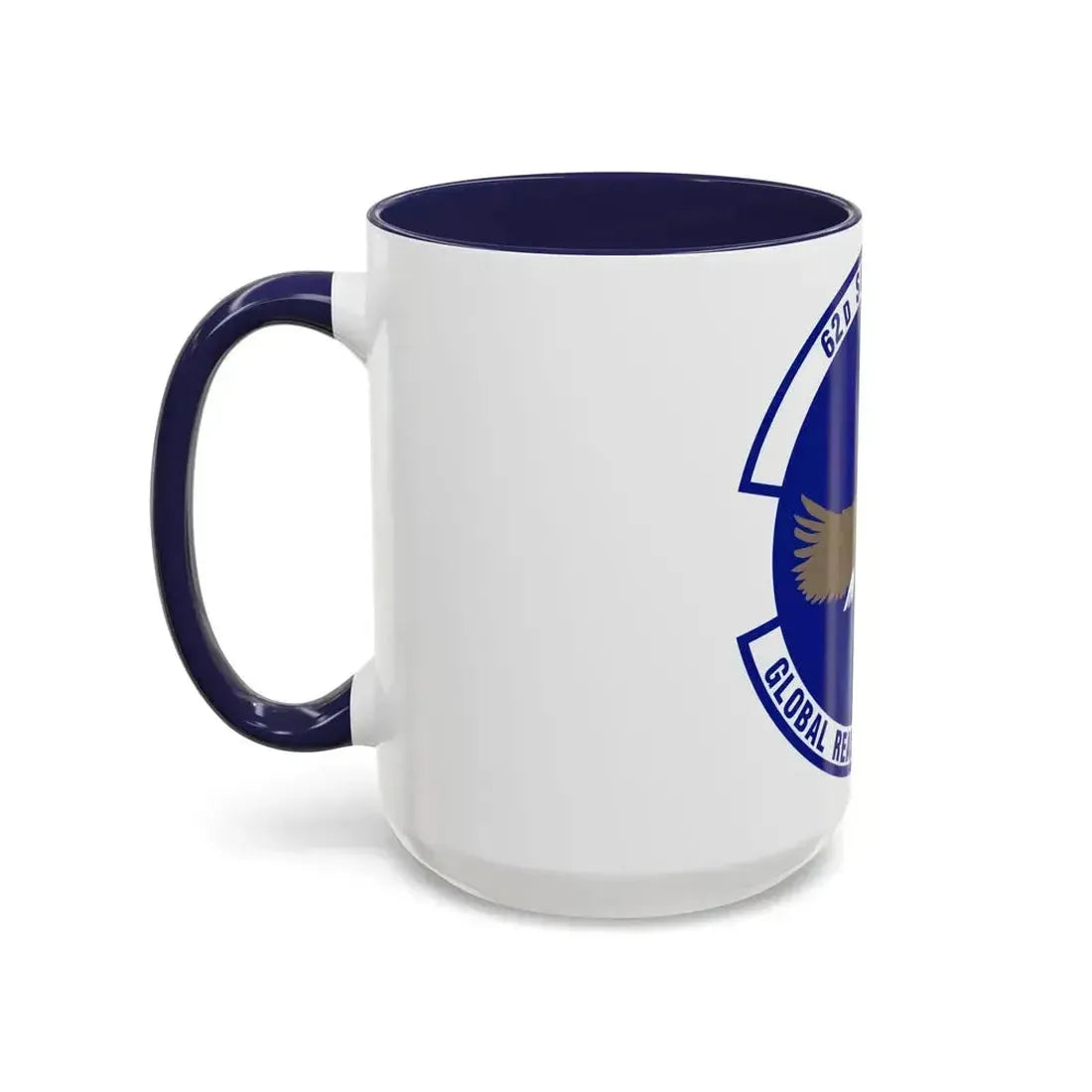 62d Supply Squadron (U.S. Air Force) Accent Coffee Mug - Go Mug Yourself