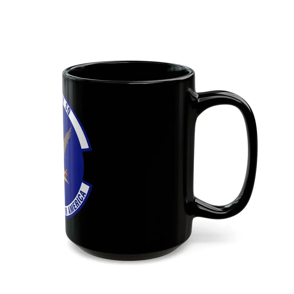62d Supply Squadron (U.S. Air Force) Black Coffee Mug - Go Mug Yourself