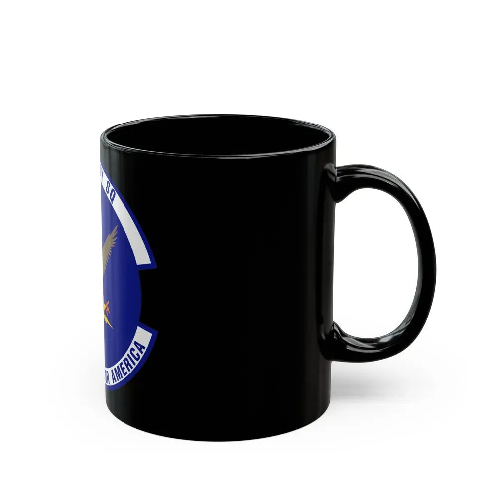 62d Supply Squadron (U.S. Air Force) Black Coffee Mug - Go Mug Yourself