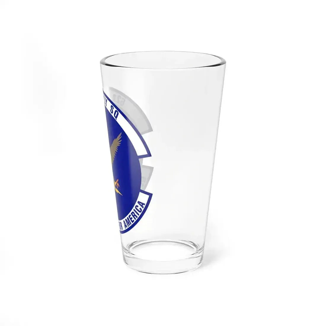 62d Supply Squadron (U.S. Air Force) Pint Glass 16oz - Go Mug Yourself
