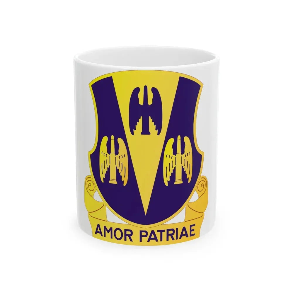 63 Antiaircraft Artillery Battalion (U.S. Army) White Coffee Mug 11oz - Go Mug Yourself