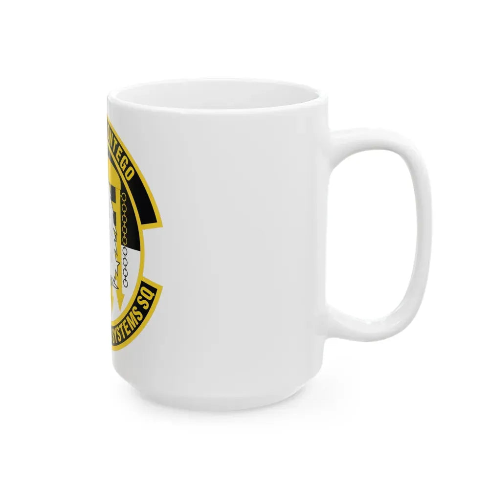 630th Electronic Systems Squadron (U.S. Air Force) White Coffee Mug - Go Mug Yourself