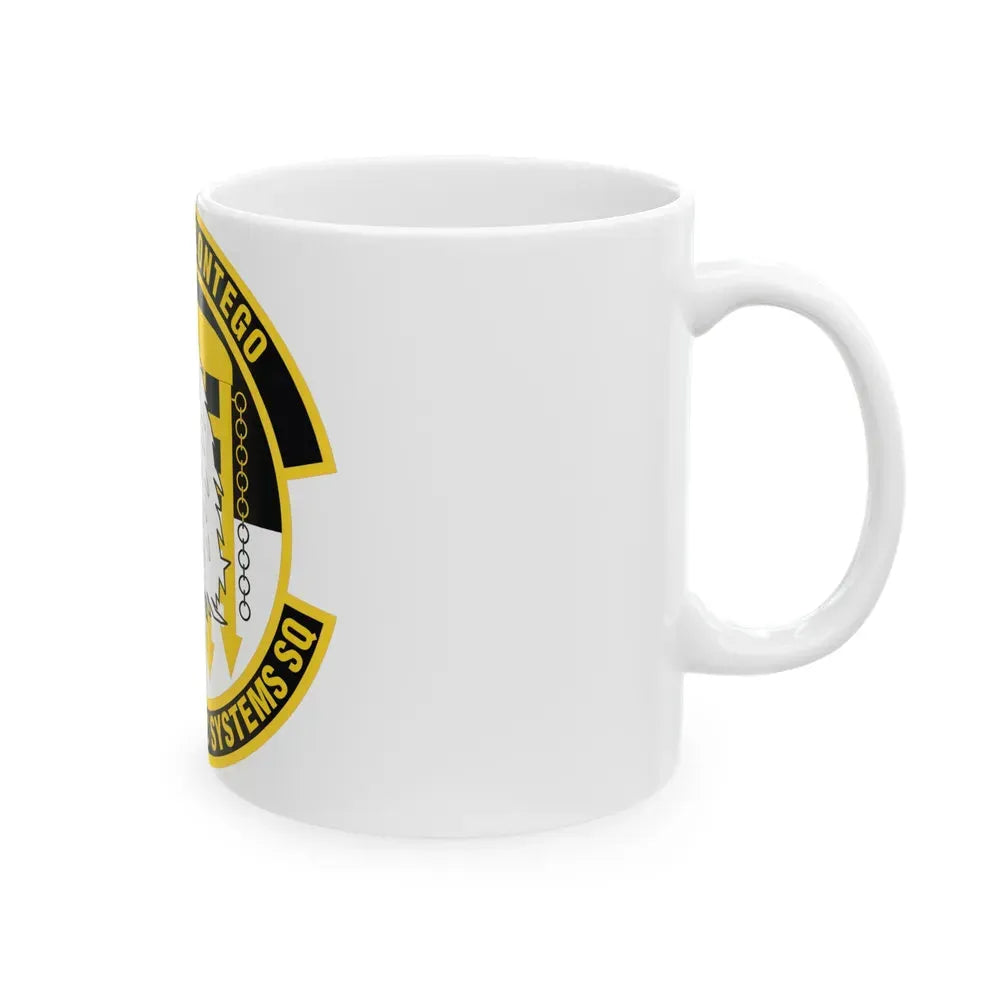 630th Electronic Systems Squadron (U.S. Air Force) White Coffee Mug - Go Mug Yourself