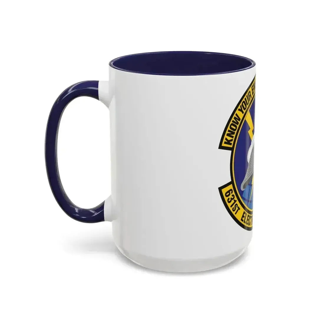 631st Electronic Systems Squadron (U.S. Air Force) Accent Coffee Mug - Go Mug Yourself