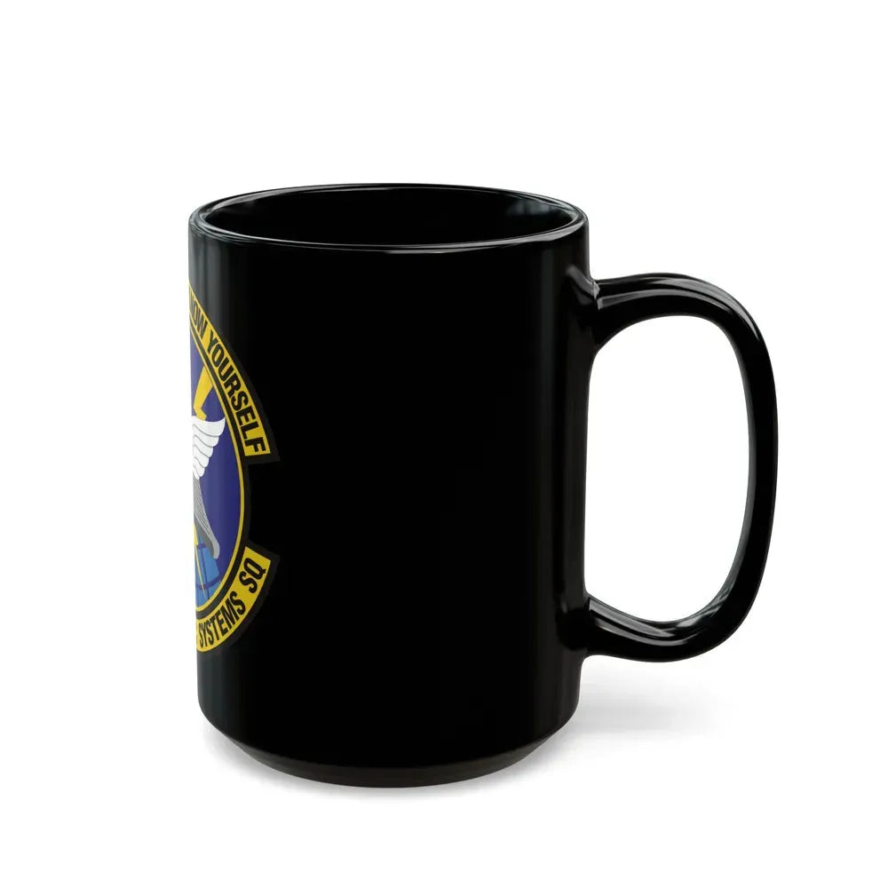 631st Electronic Systems Squadron (U.S. Air Force) Black Coffee Mug - Go Mug Yourself