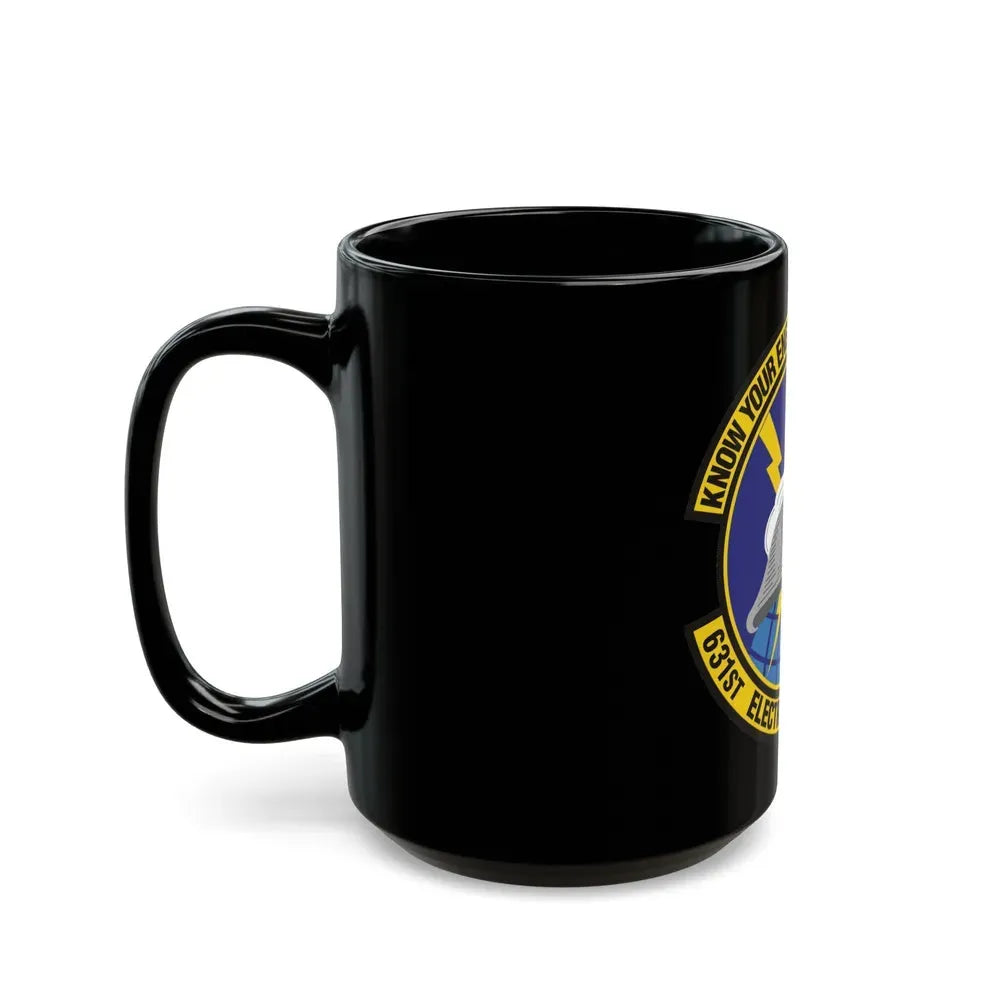 631st Electronic Systems Squadron (U.S. Air Force) Black Coffee Mug - Go Mug Yourself