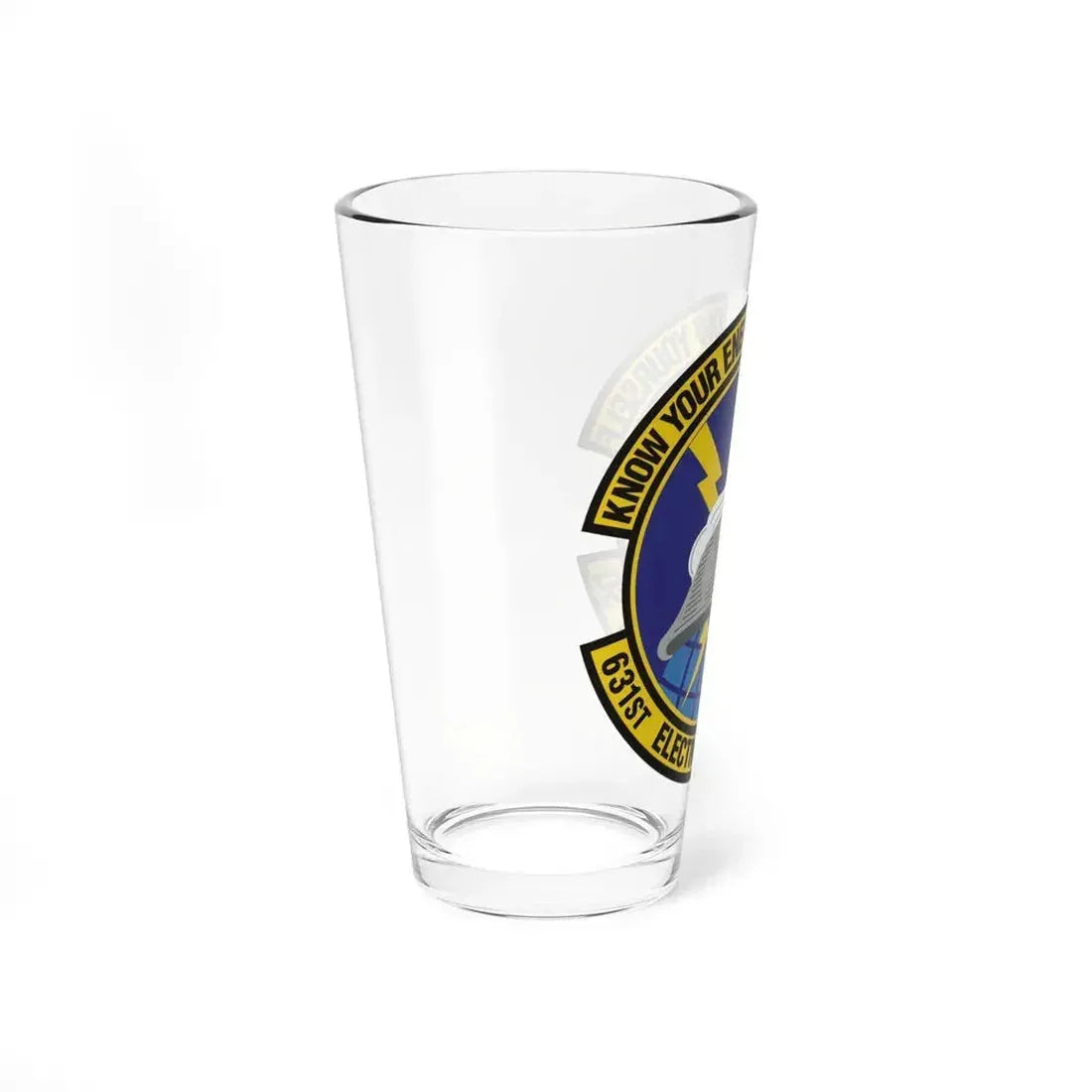 631st Electronic Systems Squadron (U.S. Air Force) Pint Glass 16oz - Go Mug Yourself
