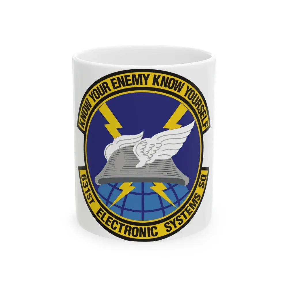 631st Electronic Systems Squadron (U.S. Air Force) White Coffee Mug 11oz - Go Mug Yourself