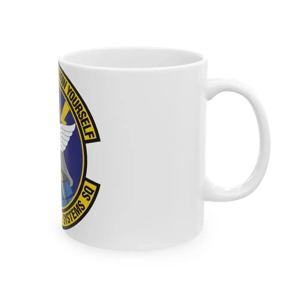 631st Electronic Systems Squadron (U.S. Air Force) White Coffee Mug - Go Mug Yourself