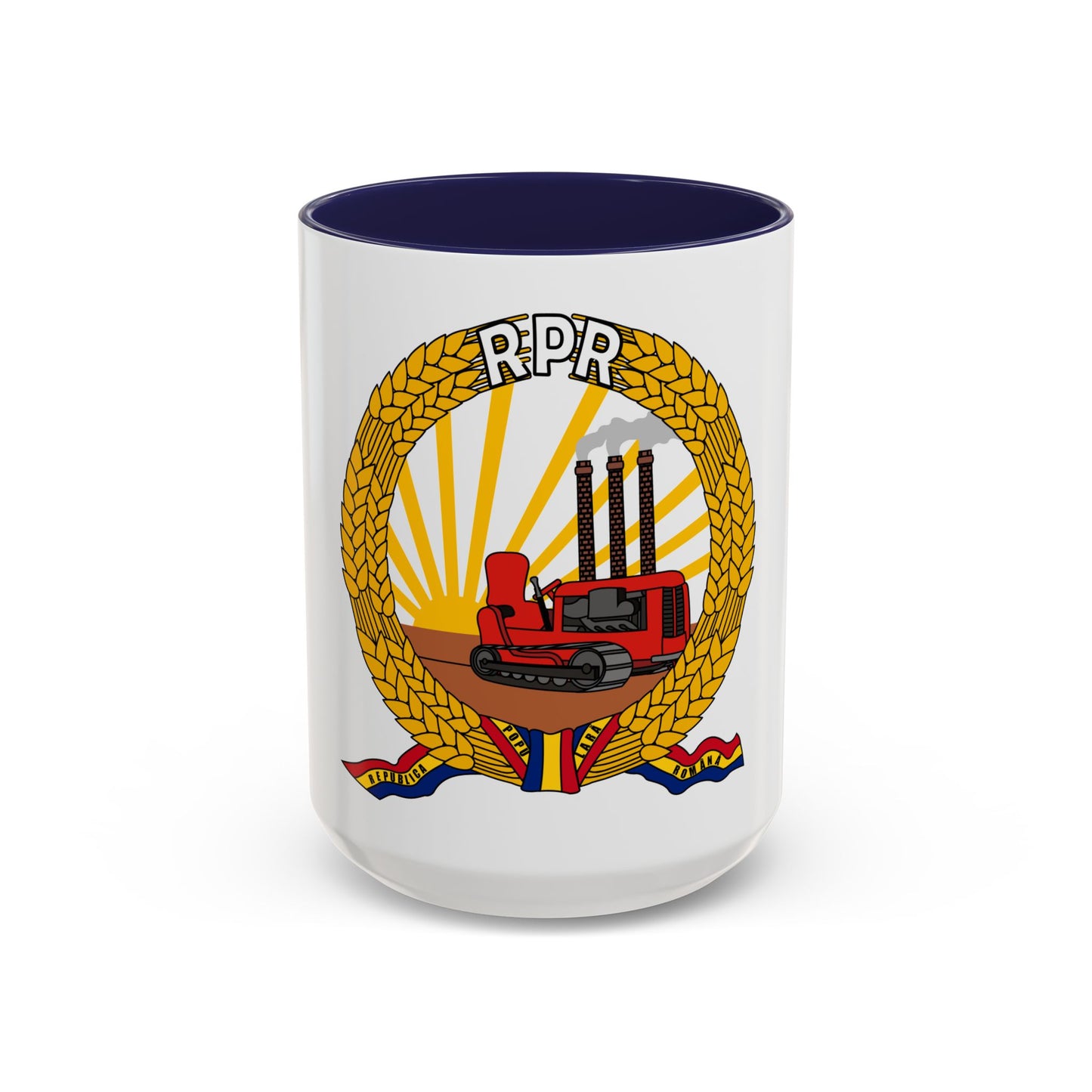 Coat of arms of Romania (January-March 1948) - Accent Coffee Mug