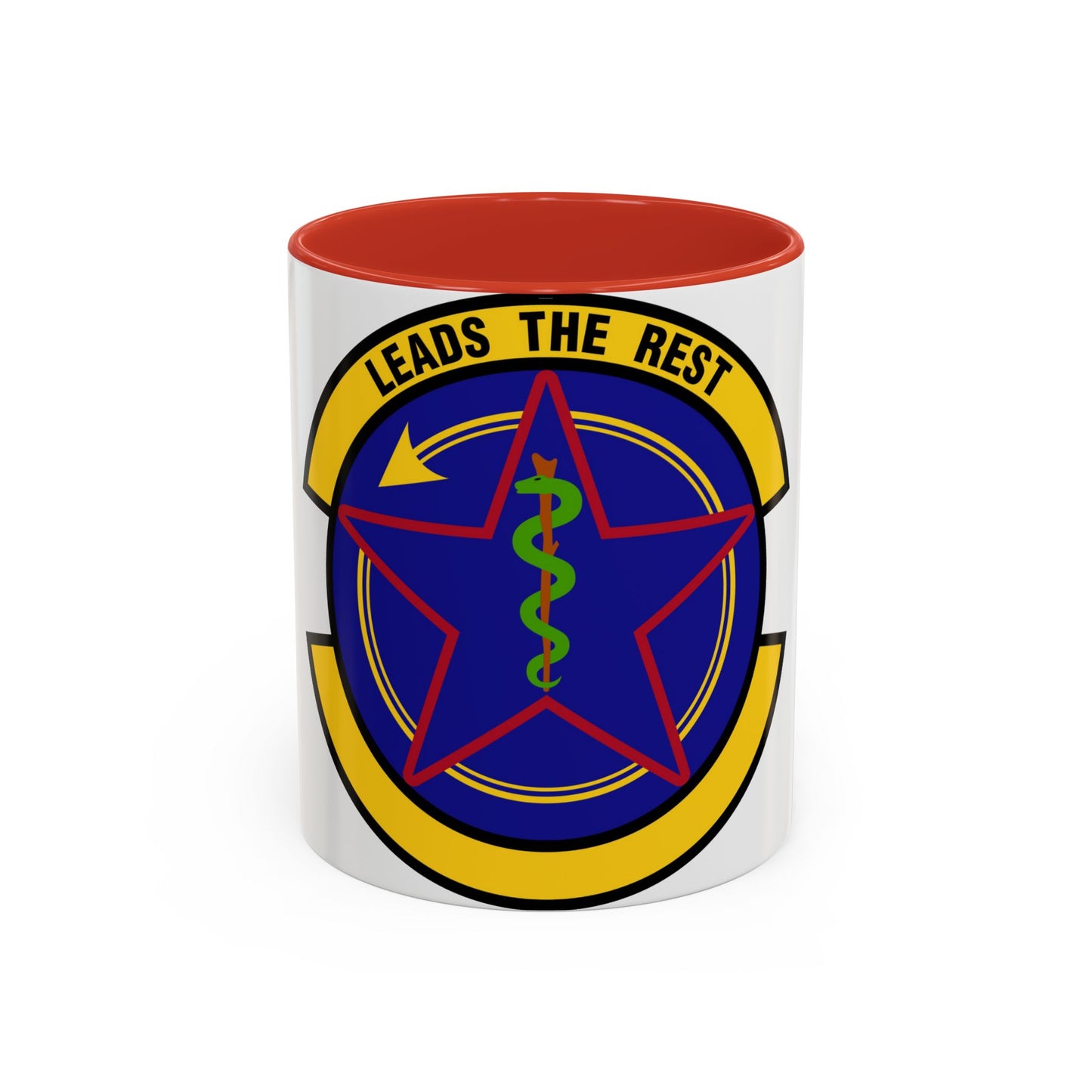 375 Operational Medical Readiness Squadron AMC (U.S. Air Force) Accent Coffee Mug