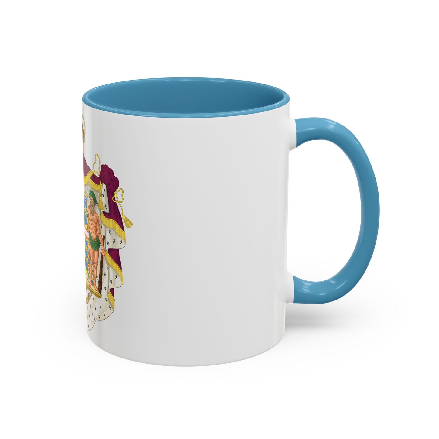 Coat of arms of the Crown Prince of Denmark - Accent Coffee Mug
