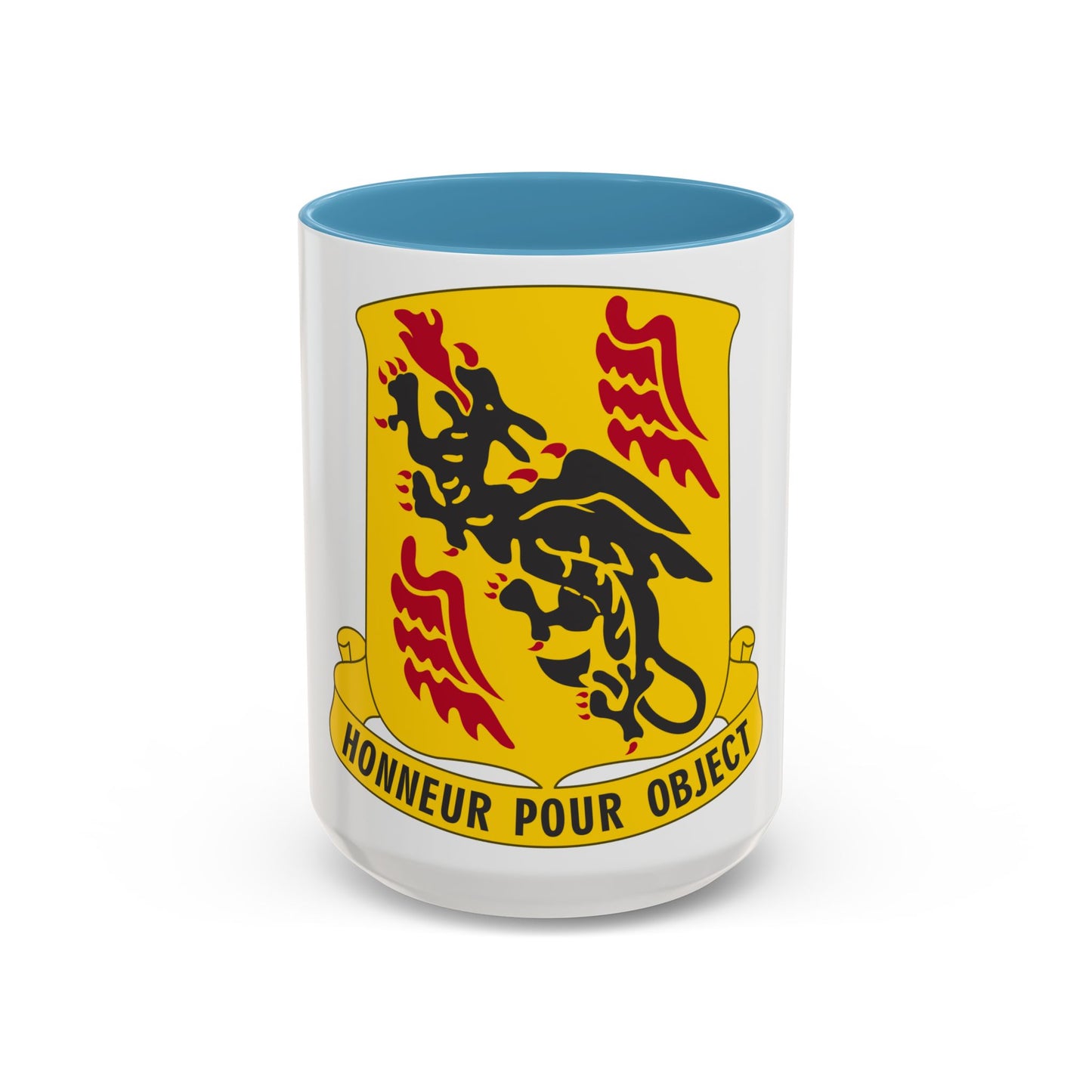 81 Airborne Antiaircraft Artillery Battalion (U.S. Army) Accent Coffee Mug