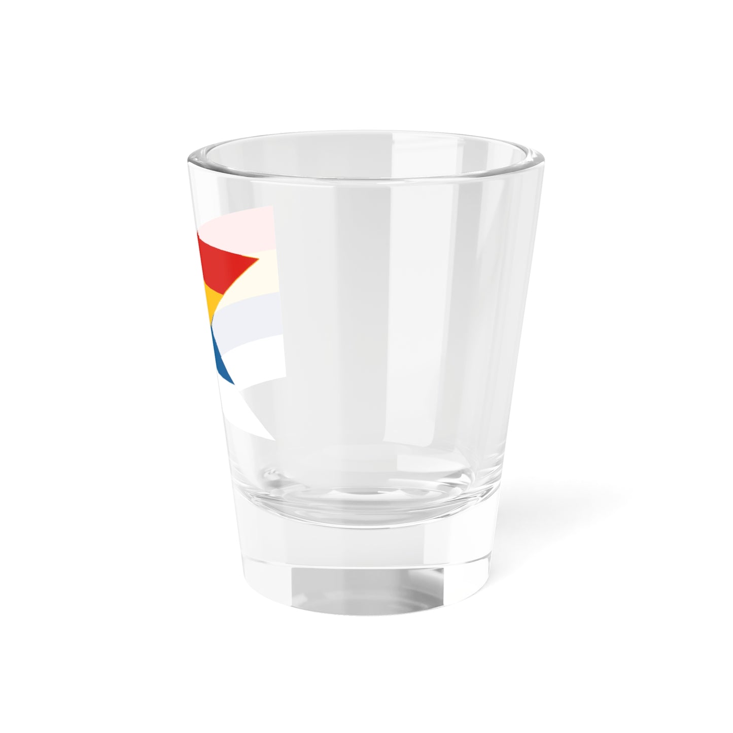 Flag of Commodore of Beiyang Fleet 1890-1909 (China) Shot Glass 1.5oz