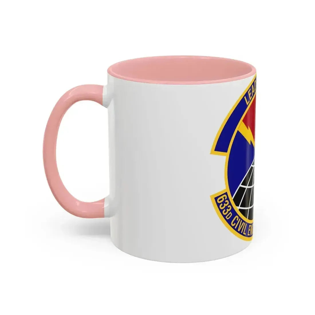 633d Civil Engineer Squadron (U.S. Air Force) Accent Coffee Mug - Go Mug Yourself
