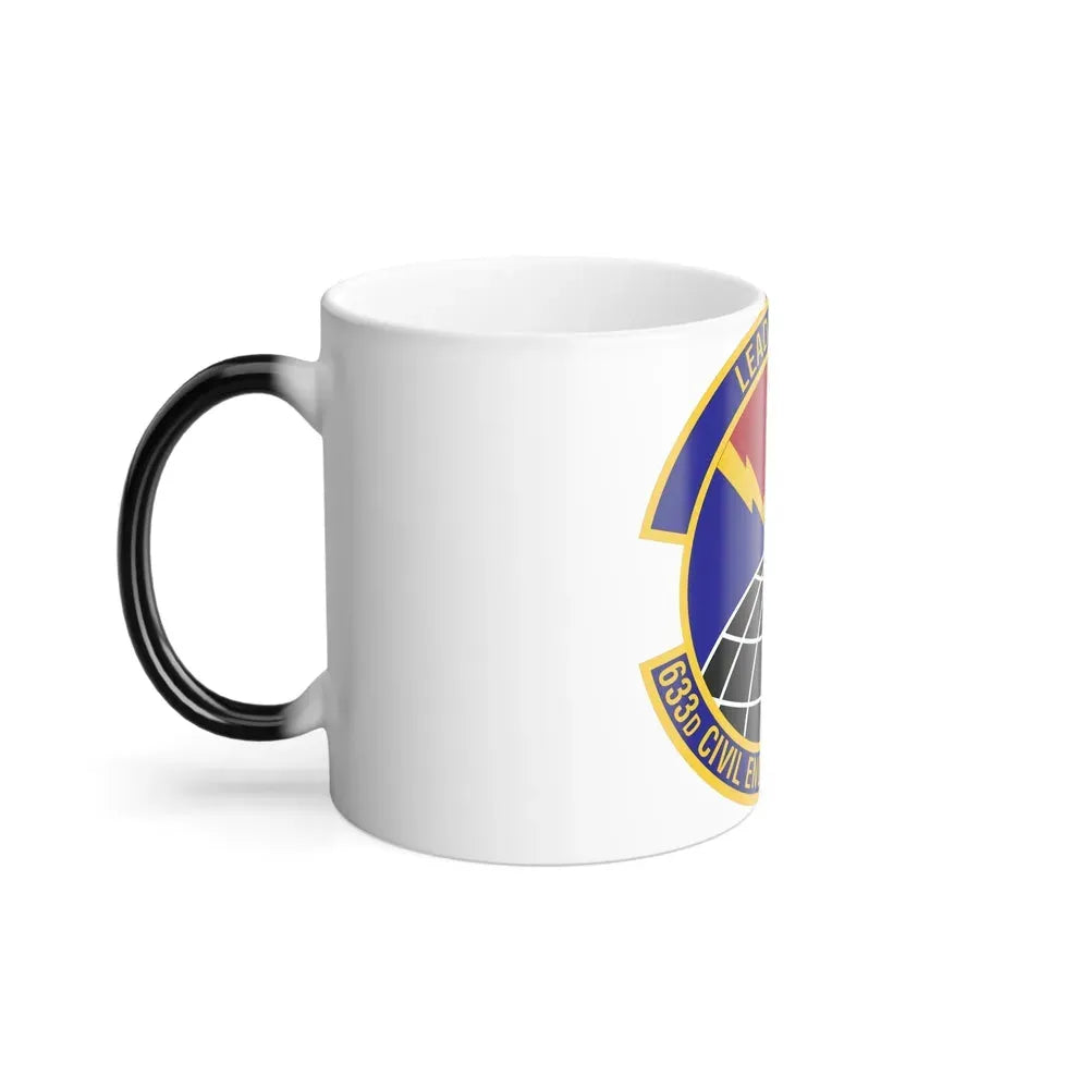 633d Civil Engineer Squadron (U.S. Air Force) Color Changing Coffee Mug - Go Mug Yourself