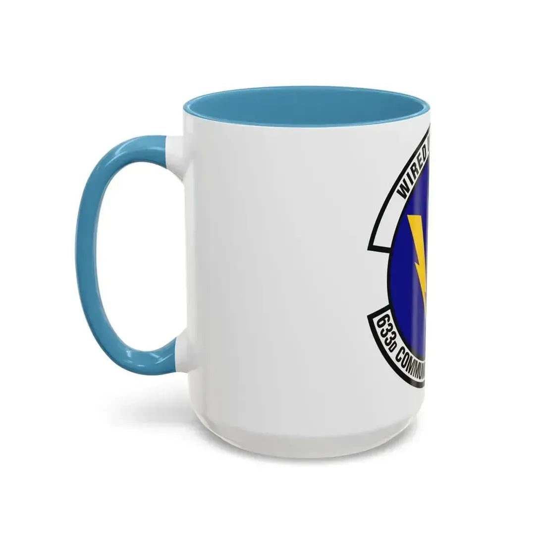 633d Communications Squadron (U.S. Air Force) Accent Coffee Mug - Go Mug Yourself