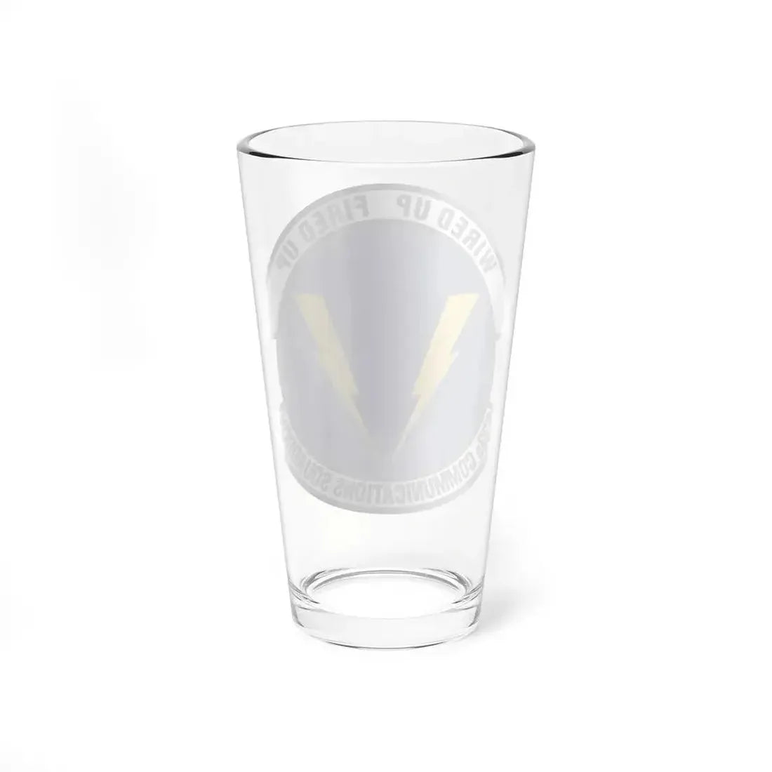 633d Communications Squadron (U.S. Air Force) Pint Glass 16oz - Go Mug Yourself