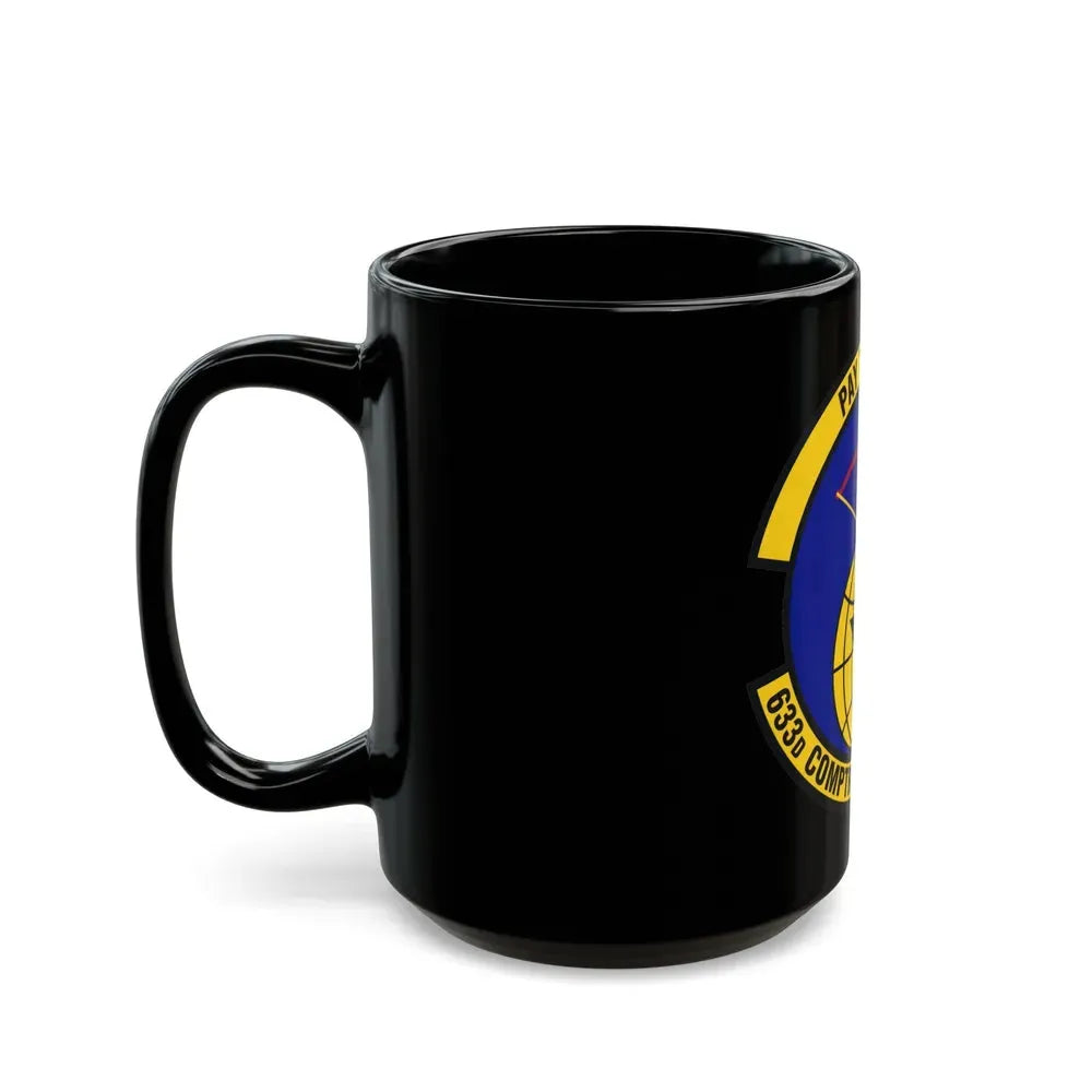 633d Comptroller Squadron (U.S. Air Force) Black Coffee Mug - Go Mug Yourself