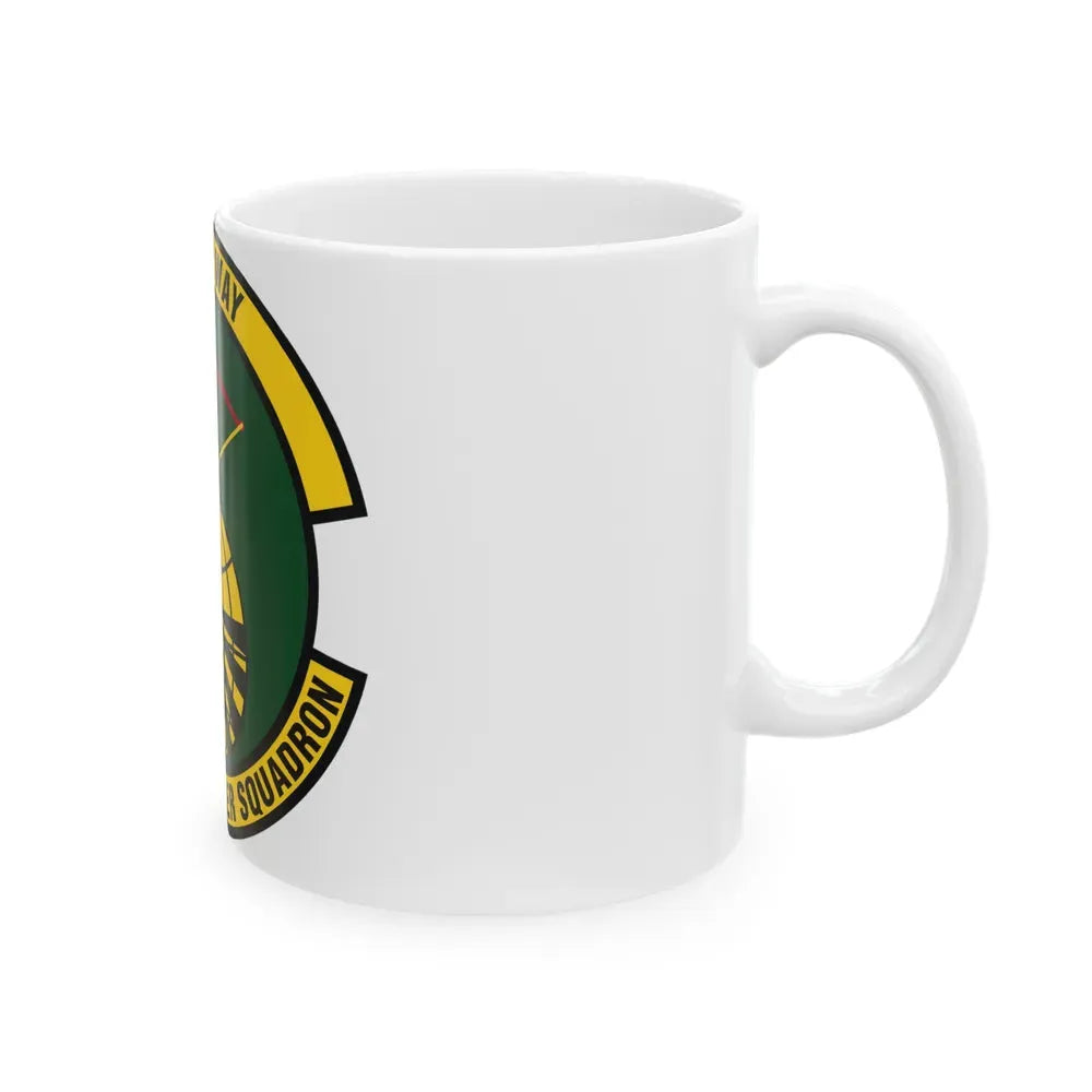 633d Comptroller Squadron (U.S. Air Force) White Coffee Mug - Go Mug Yourself