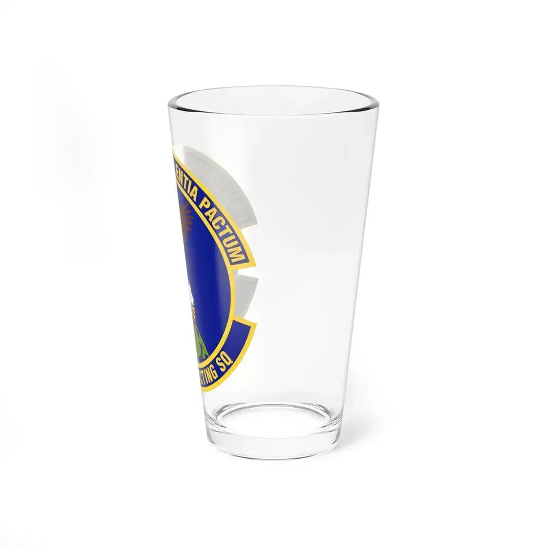 633d Contracting Squadron (U.S. Air Force) Pint Glass 16oz - Go Mug Yourself