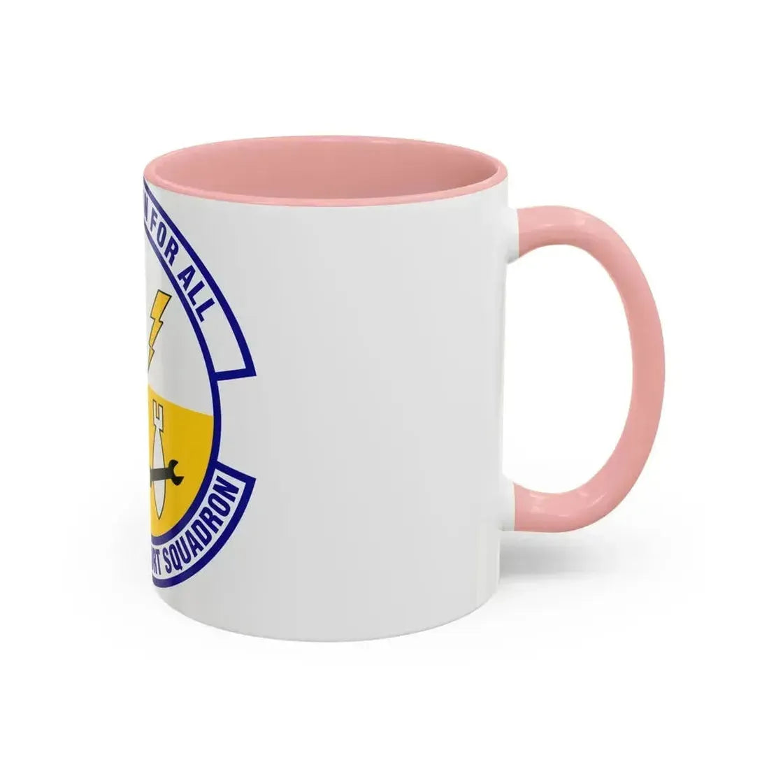 633d Force Support Squadron (U.S. Air Force) Accent Coffee Mug - Go Mug Yourself