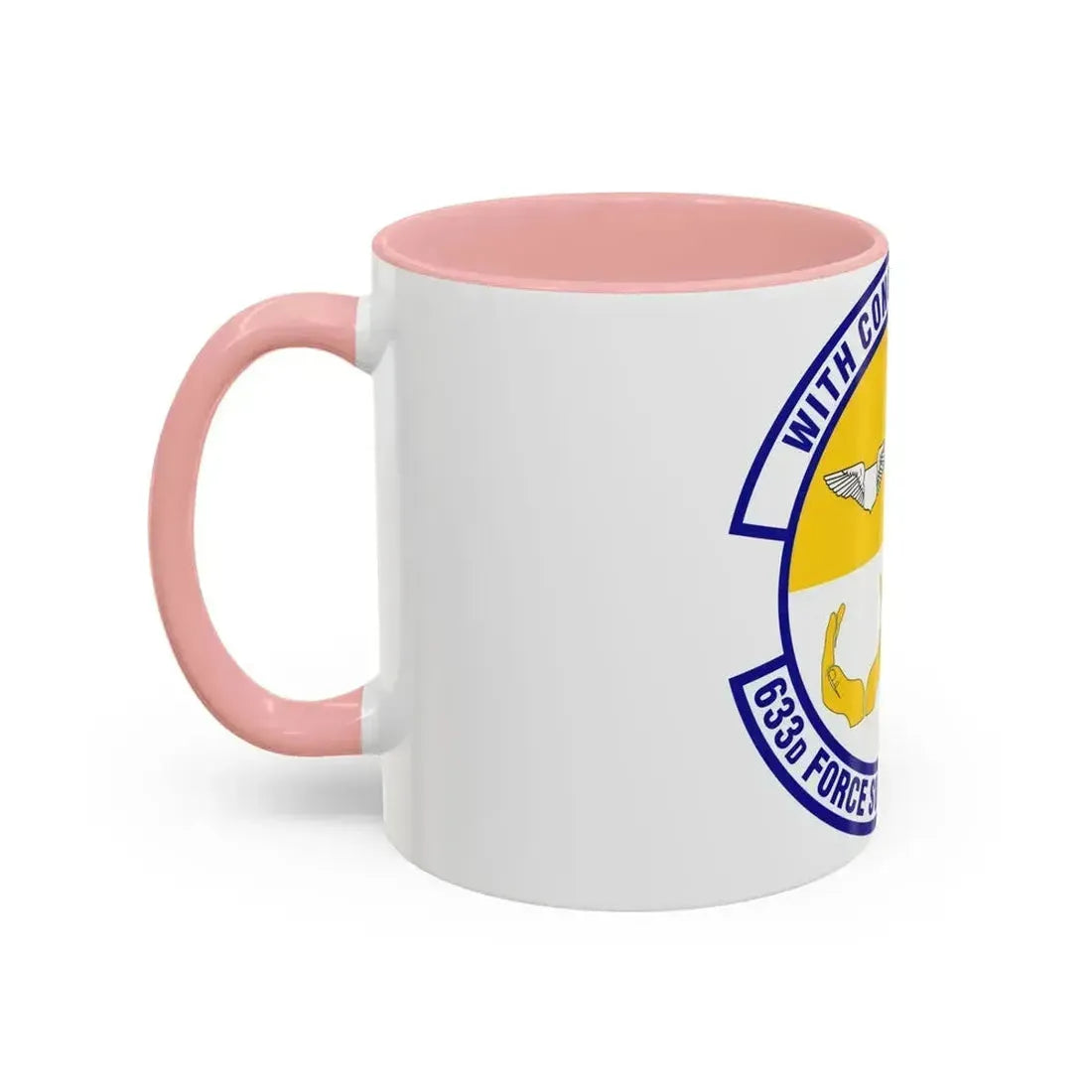 633d Force Support Squadron (U.S. Air Force) Accent Coffee Mug - Go Mug Yourself