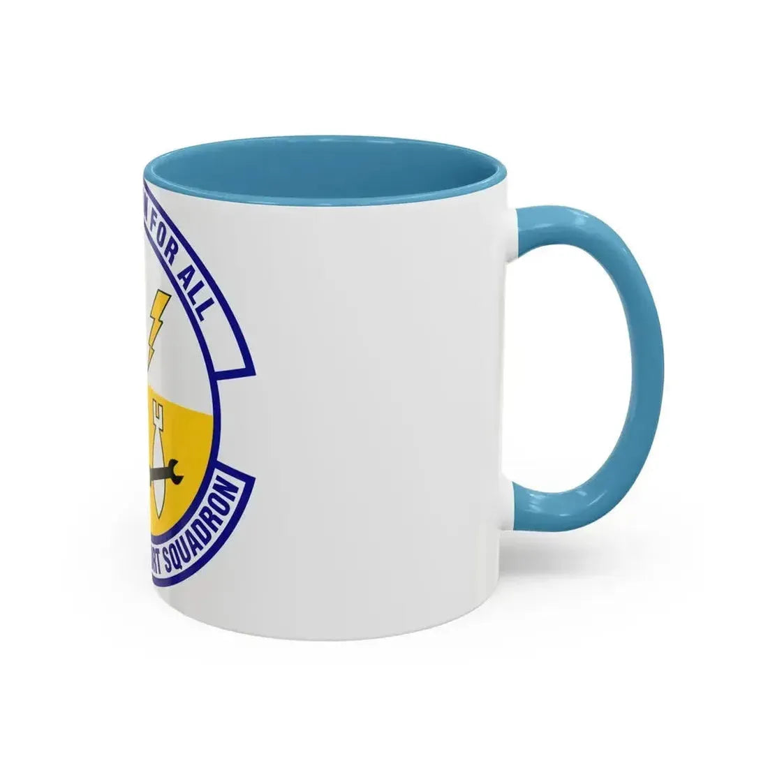 633d Force Support Squadron (U.S. Air Force) Accent Coffee Mug - Go Mug Yourself