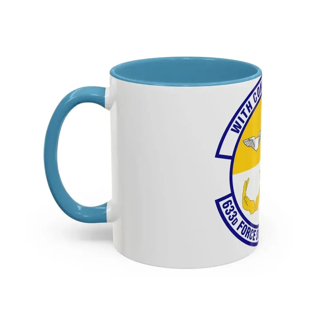 633d Force Support Squadron (U.S. Air Force) Accent Coffee Mug - Go Mug Yourself