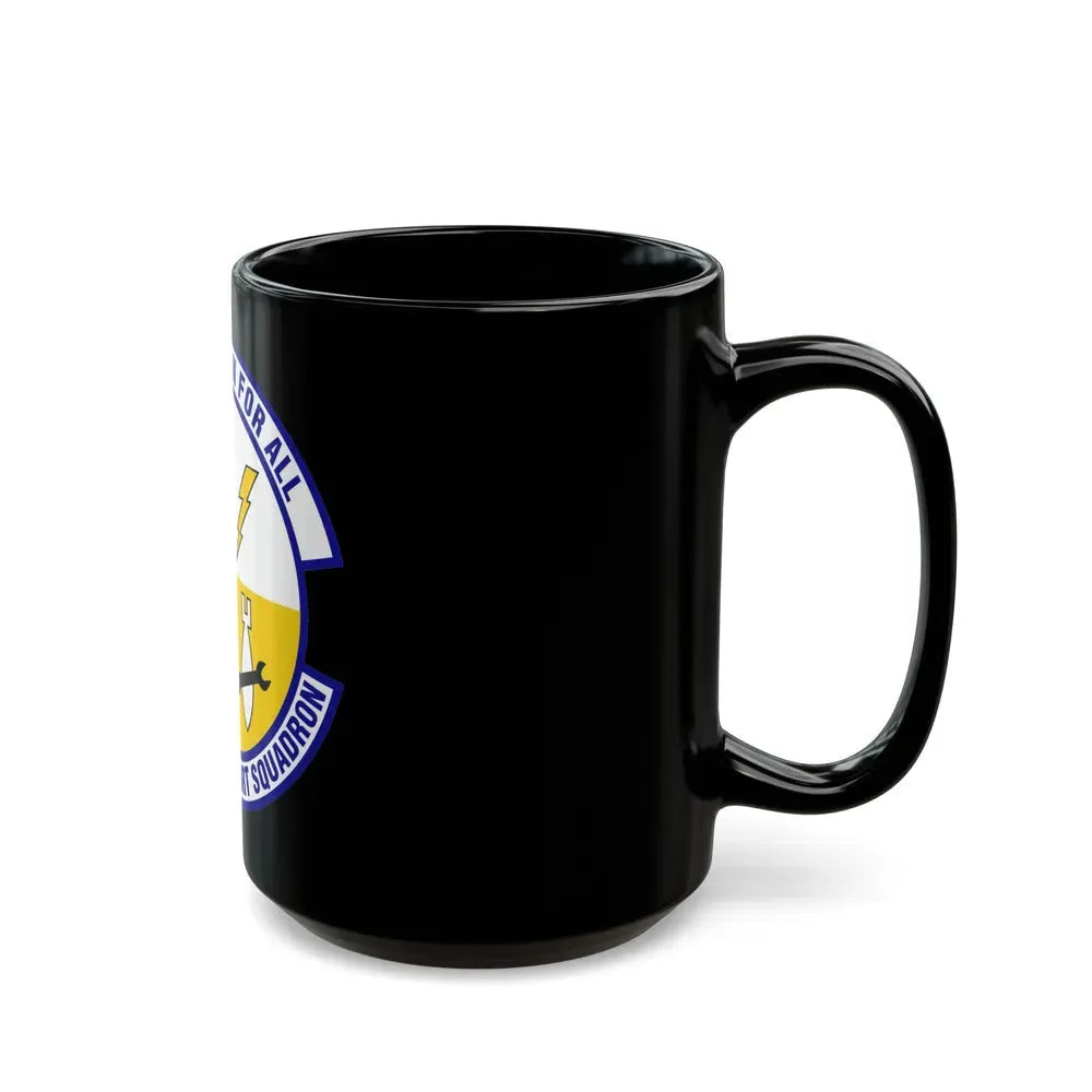 633d Force Support Squadron (U.S. Air Force) Black Coffee Mug - Go Mug Yourself
