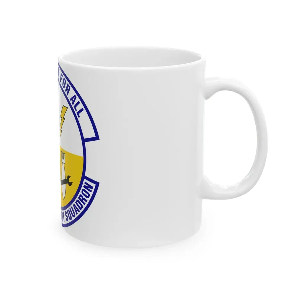 633d Force Support Squadron (U.S. Air Force) White Coffee Mug - Go Mug Yourself