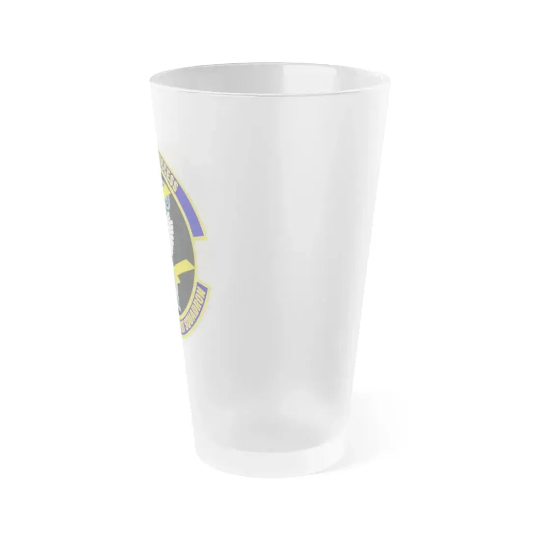 633d Medical Support Squadron (U.S. Air Force) Frosted Pint Glass 16oz - Go Mug Yourself
