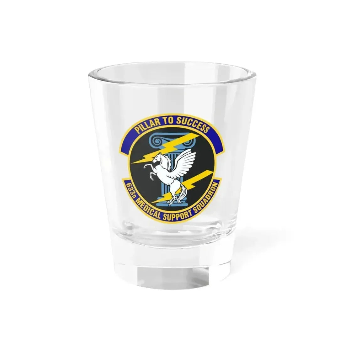 633d Medical Support Squadron (U.S. Air Force) Shot Glass 1.5oz 1.5oz - Go Mug Yourself