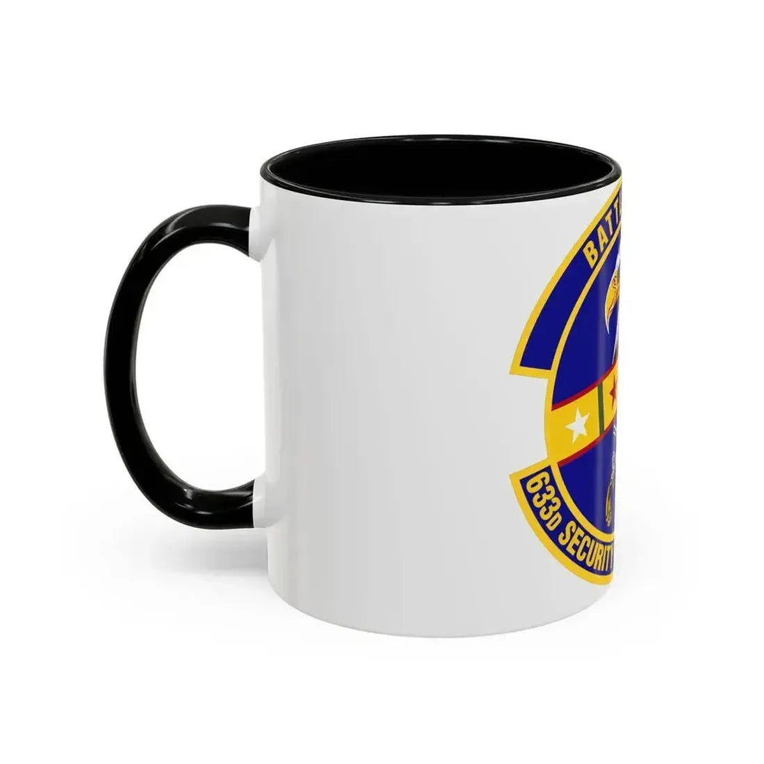 633d Security Forces Squadron (U.S. Air Force) Accent Coffee Mug - Go Mug Yourself