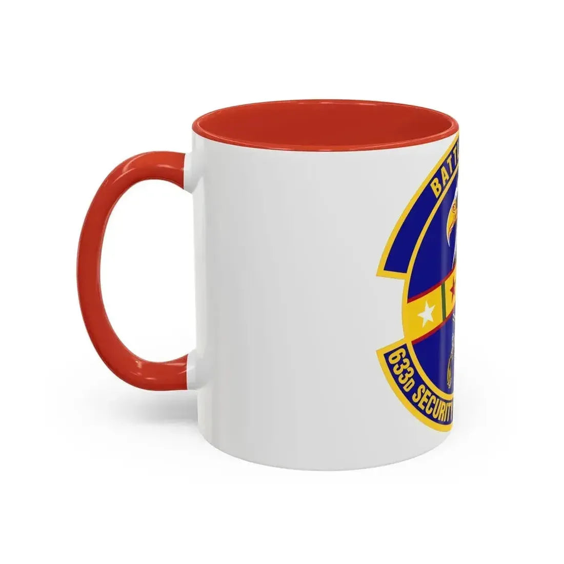 633d Security Forces Squadron (U.S. Air Force) Accent Coffee Mug - Go Mug Yourself