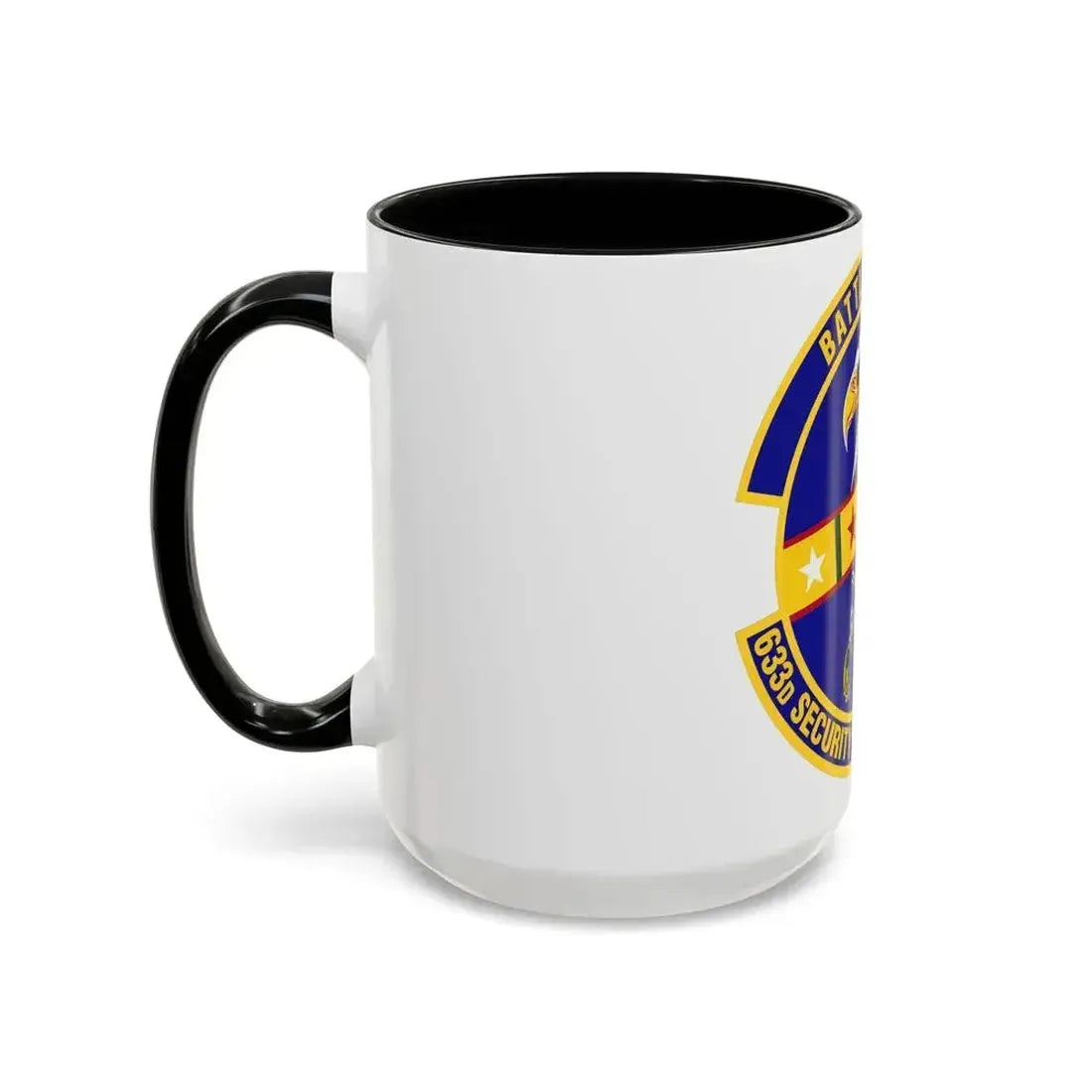 633d Security Forces Squadron (U.S. Air Force) Accent Coffee Mug - Go Mug Yourself