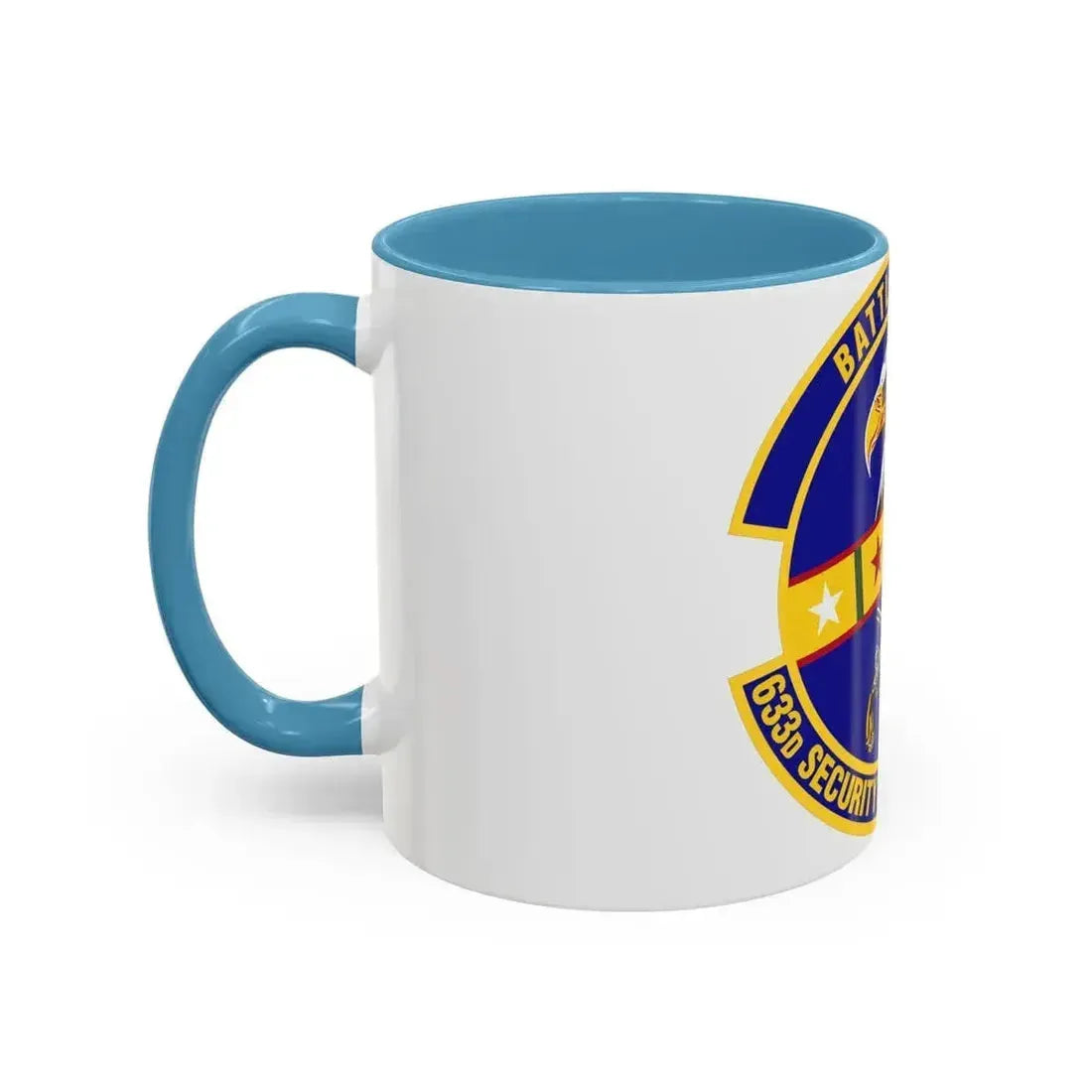 633d Security Forces Squadron (U.S. Air Force) Accent Coffee Mug - Go Mug Yourself
