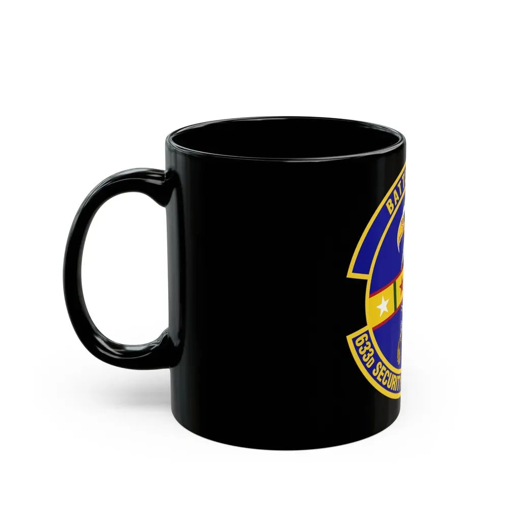 633d Security Forces Squadron (U.S. Air Force) Black Coffee Mug - Go Mug Yourself