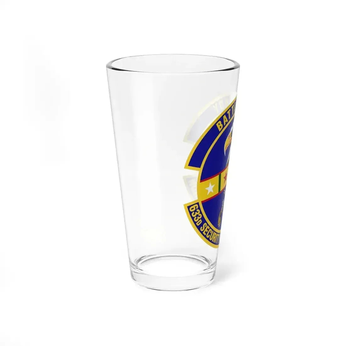 633d Security Forces Squadron (U.S. Air Force) Pint Glass 16oz - Go Mug Yourself