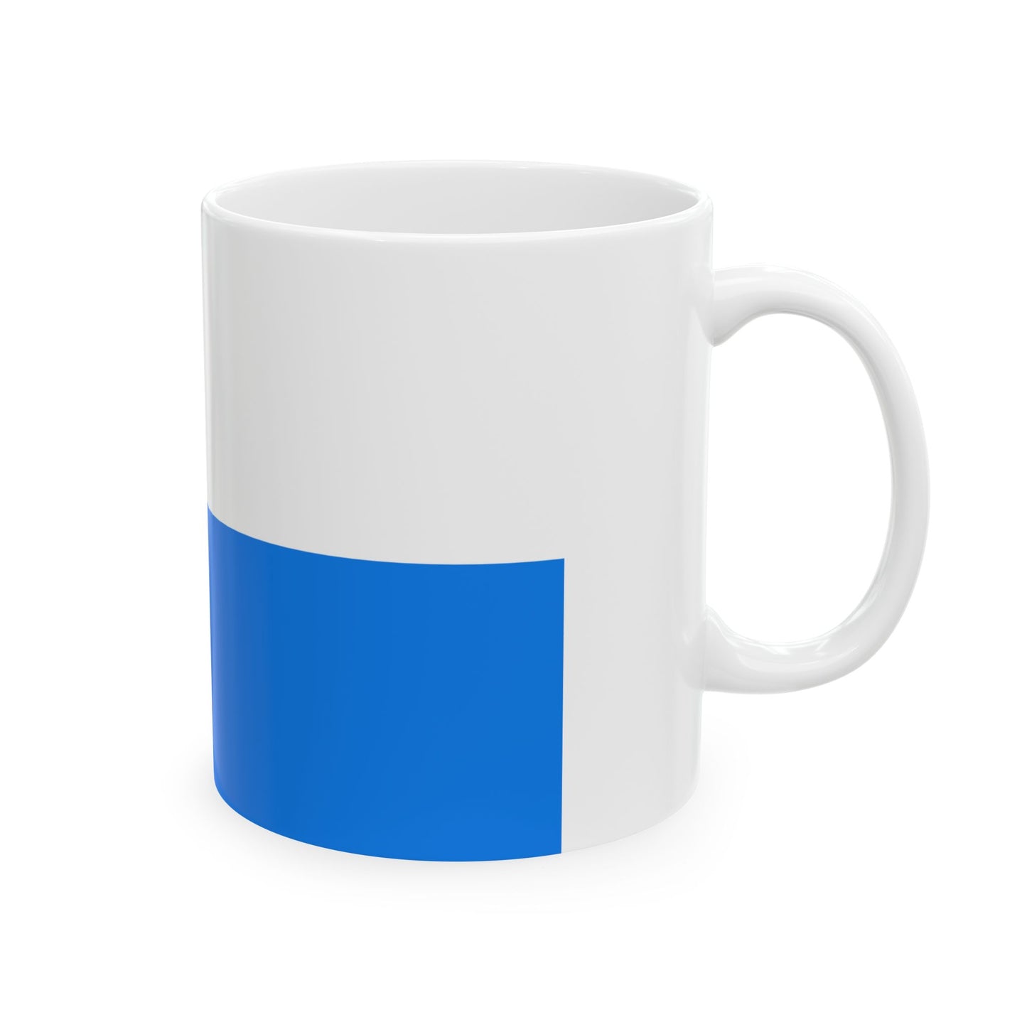 Hissflagge Eschelbronn (Germany) White Coffee Mug
