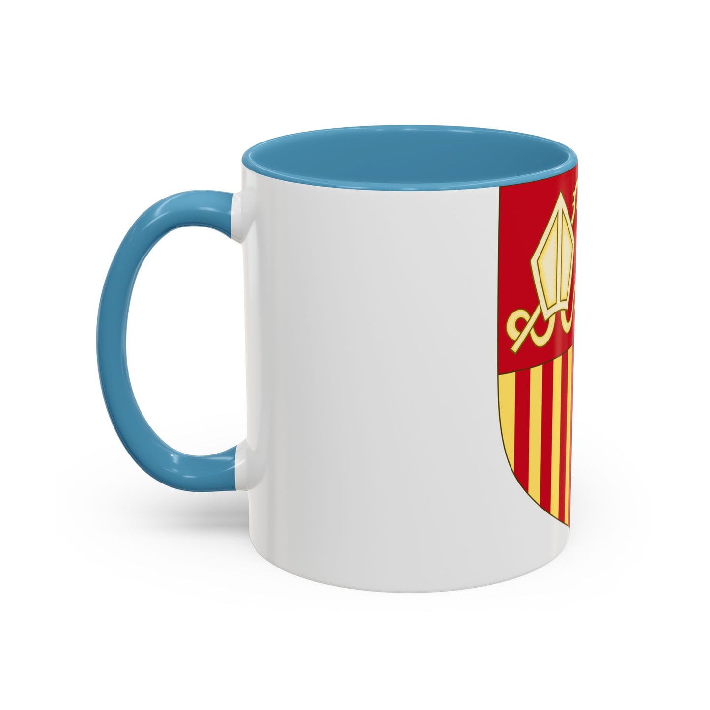 Coat of arms of Andorra (Before 16th Century) - Accent Coffee Mug