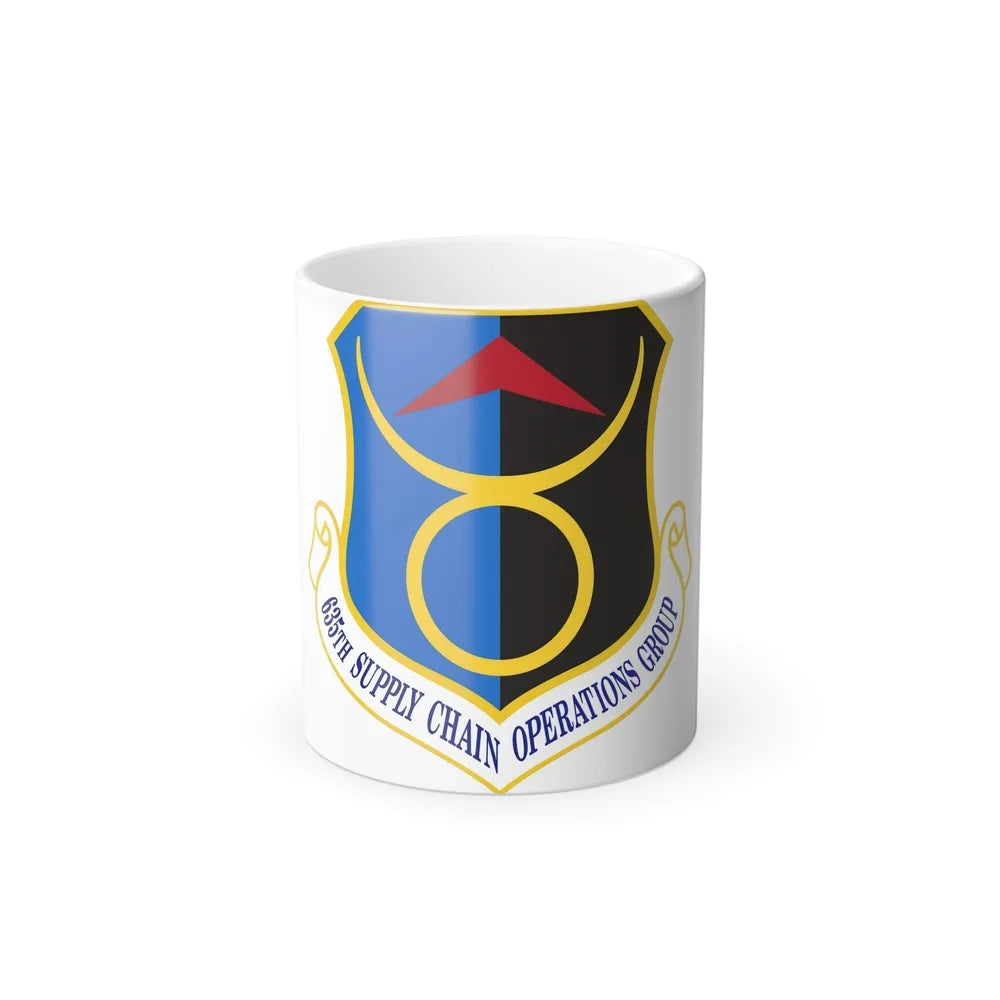 635th Supply Chain Operations Group (U.S. Air Force) Color Changing Coffee Mug-11oz-Go Mug Yourself