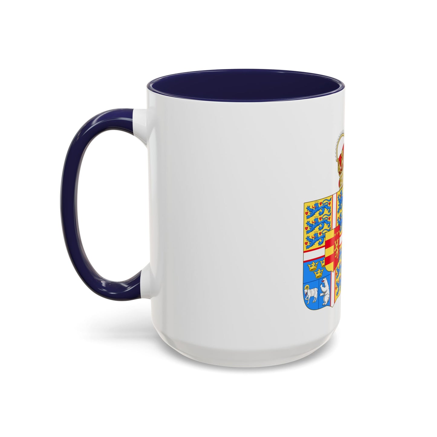 Coat of arms of Princess Marie of Denmark - Accent Coffee Mug
