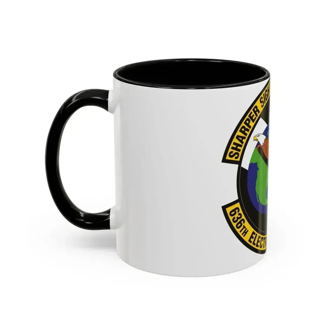 636th Electronic Systems Squadron (U.S. Air Force) Accent Coffee Mug - Go Mug Yourself