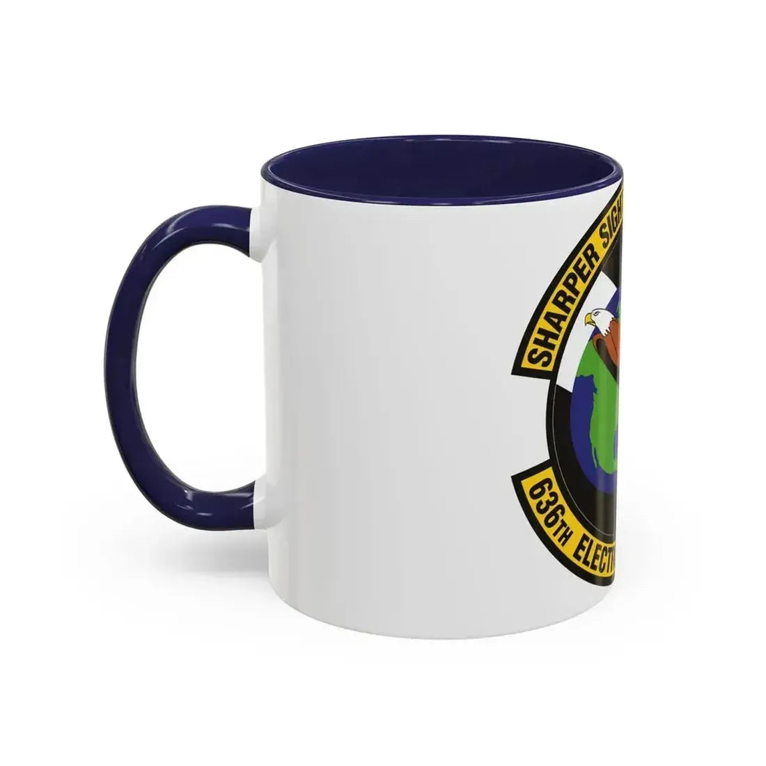 636th Electronic Systems Squadron (U.S. Air Force) Accent Coffee Mug - Go Mug Yourself