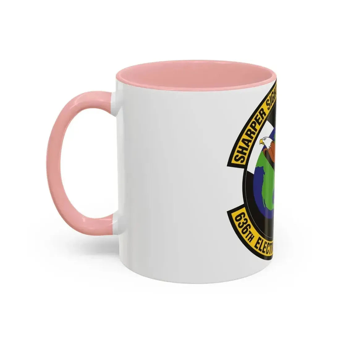 636th Electronic Systems Squadron (U.S. Air Force) Accent Coffee Mug - Go Mug Yourself