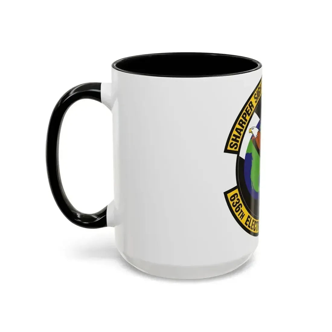 636th Electronic Systems Squadron (U.S. Air Force) Accent Coffee Mug - Go Mug Yourself