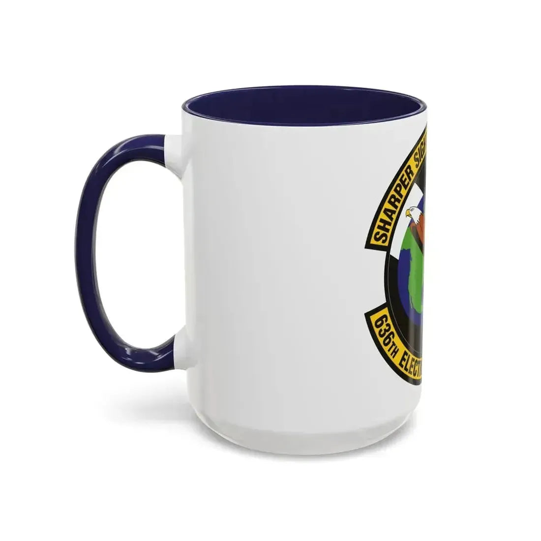 636th Electronic Systems Squadron (U.S. Air Force) Accent Coffee Mug - Go Mug Yourself