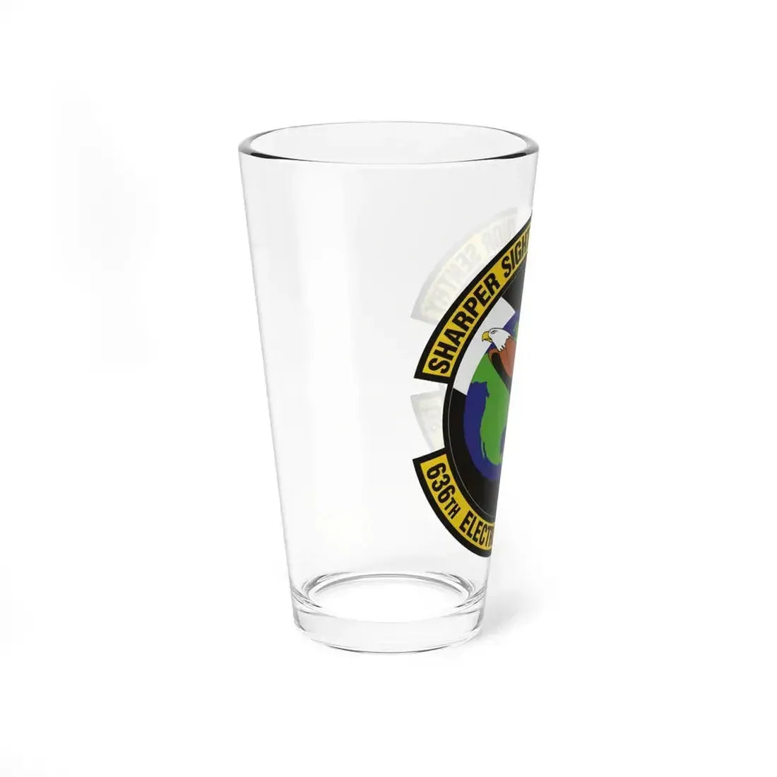 636th Electronic Systems Squadron (U.S. Air Force) Pint Glass 16oz - Go Mug Yourself